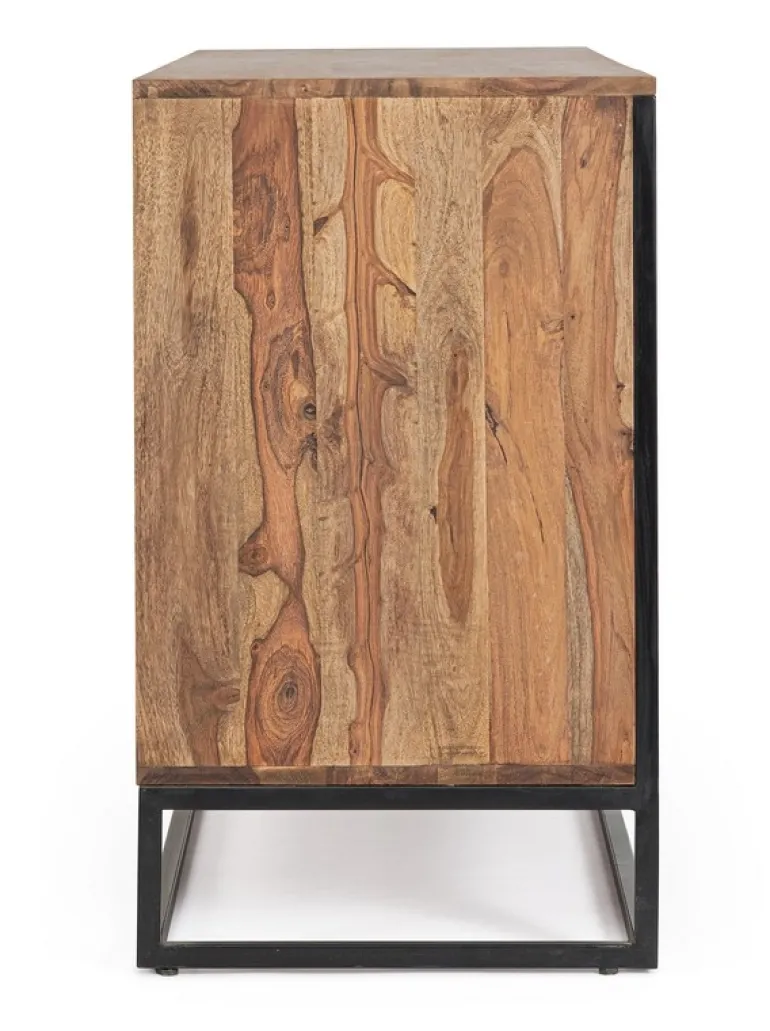 CREDENZA 3 ANTE IN LEGNO SHEESHAM - NARTAN