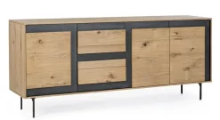CREDENZA 3 CASSETTI IN LEGNO - STANWOOD
