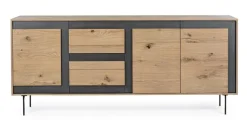CREDENZA 3 CASSETTI IN LEGNO - STANWOOD
