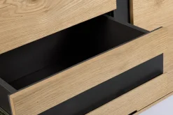 CREDENZA 3 CASSETTI IN LEGNO - STANWOOD