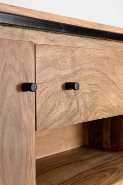 CREDENZA ALTA IN LEGNO SHEESHAM - NARTAN