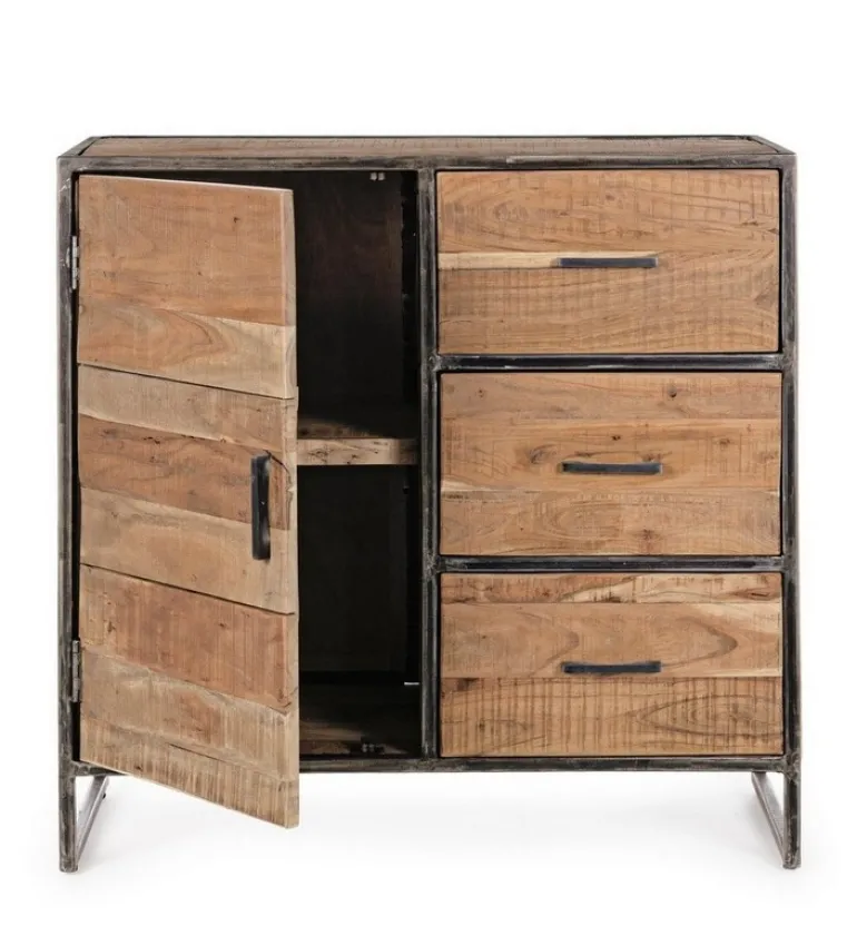 CREDENZA IN LEGNO 1 ANTA - ELMER