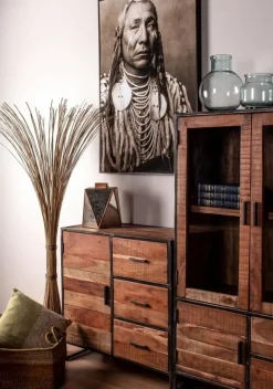 CREDENZA IN LEGNO 1 ANTA - ELMER