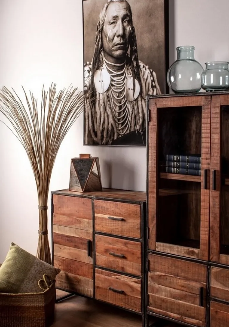 CREDENZA IN LEGNO 1 ANTA - ELMER