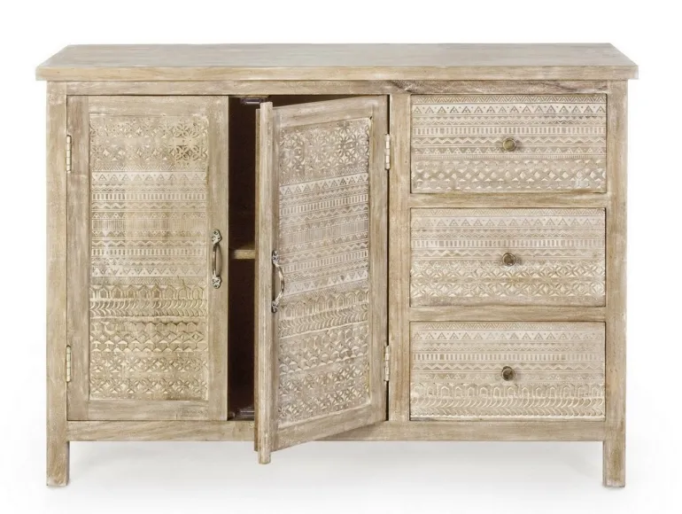 CREDENZA IN LEGNO 2 ANTE - MAYRA