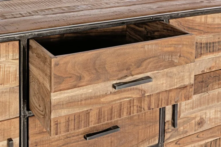 CREDENZA IN LEGNO 2 ANTE - ELMER