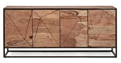 CREDENZA IN LEGNO 4 ANTE - EGON