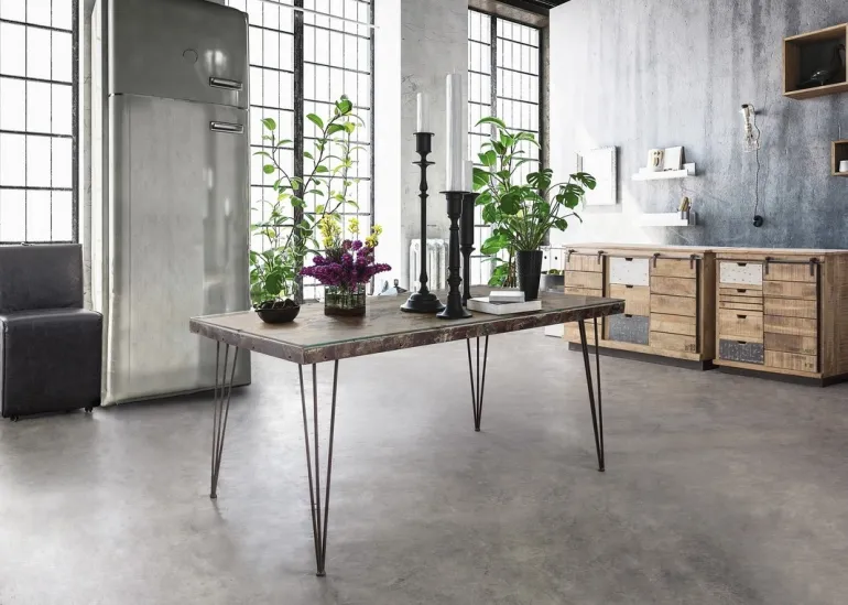 CREDENZA IN LEGNO - TUDOR