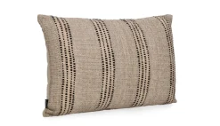 CUSCINO DANTRA NERO NATURALE 60X40