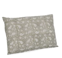 CUSCINO HELOISE BIANCO-VERDE 40X60