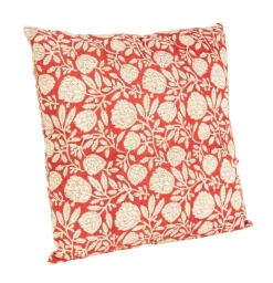 CUSCINO LORIENT ROSSO C-FIORE 45X45