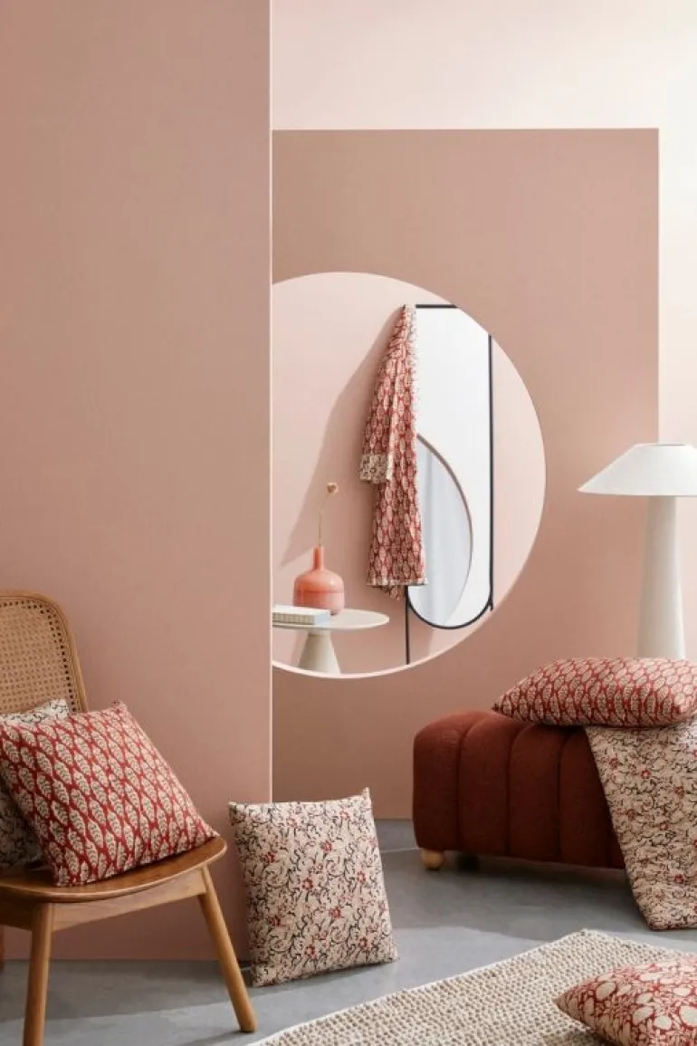 CUSCINO LORIENT ROSSO C-FOGLIA 40X60