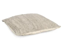 CUSCINO NIRMAL BLU-NATURALE 80X80