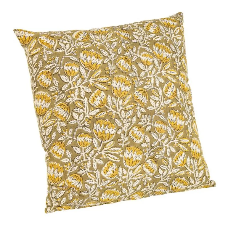 CUSCINO REIMS VERDE C-FIORE 45X45