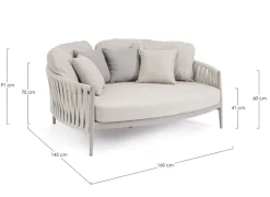 DAYBED C-C JACINTA MOON WG24