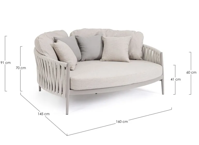 DAYBED C-C JACINTA MOON WG24