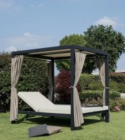 DAYBED IN ALLUMINIO ANTRACITE - DREAM