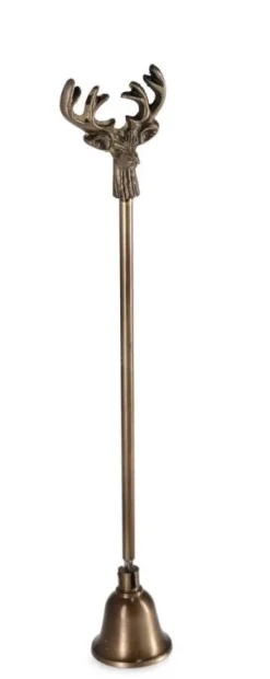 DECOR. SPEGNICANDELA ADVENTURE RENNA ORO