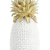 DECORAZIONE ANANAS SURABAYA BIANCO H49,5
