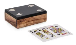 DECORAZIONE CARTE FORTUNE NERO 11,3X8,3