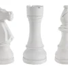 DECORAZIONE CHESS 3FIGURE BIANCO ASS3