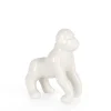 DECORAZIONE GORILLA MOWGLI BIANCO H14