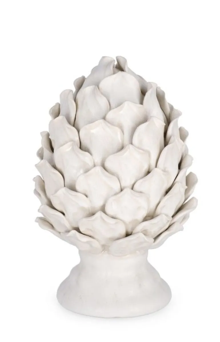 DECORAZIONE IKU AVORIO H23,5