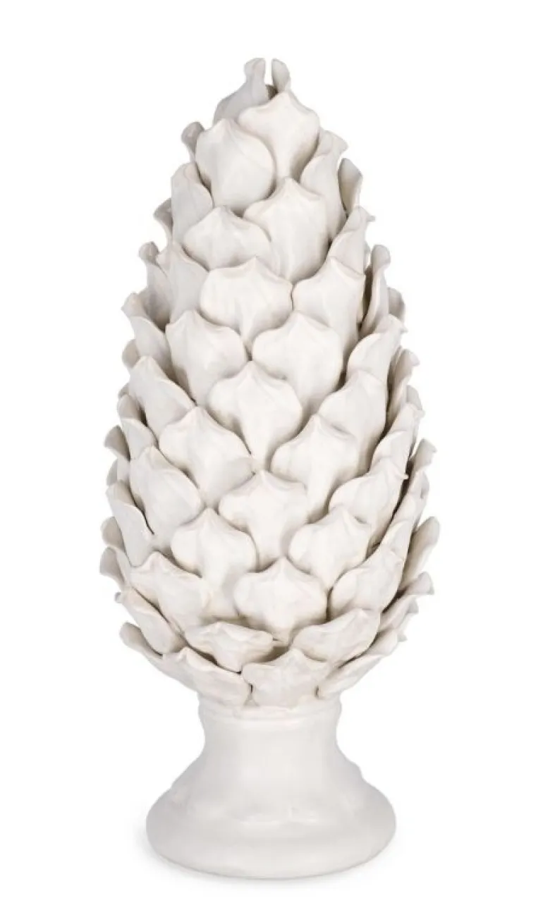 DECORAZIONE IKU AVORIO H38,5