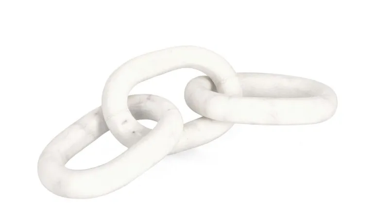 DECORAZIONE KANDY CATENA 3A MARMO BIANCO