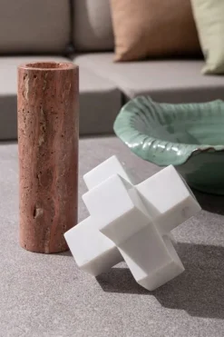 DECORAZIONE KANDY CROCE MARMO BIANCO