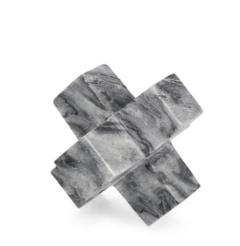 DECORAZIONE KANDY CROCE MARMO GRIGIO