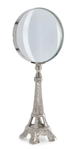 DECORAZIONE LENTE ADVENTURE ARGENTO H31