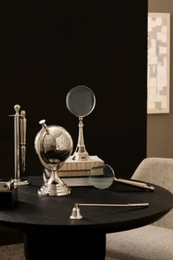 DECORAZIONE LENTE ADVENTURE ARGENTO H31