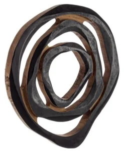 DECORAZIONE PARETE LENWOOD NERA L