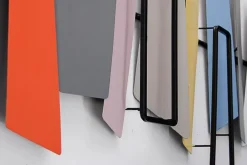 DECORAZIONE PARETE MONDRIAN 80.5X35