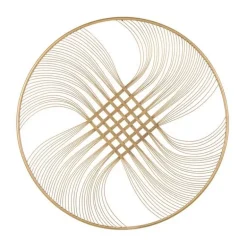 DECORAZIONE PARETE ZAIRA ORO D90