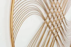 DECORAZIONE PARETE ZAIRA ORO D90