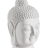 DECORAZIONE PATTAYA TESTA BUDDHA BIANCO