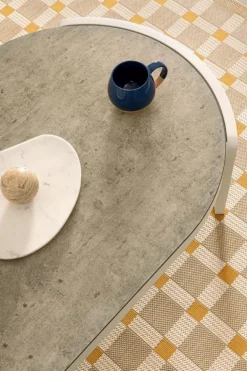 DECORAZIONE TIKAR SFERA MARMO BEIGE D7