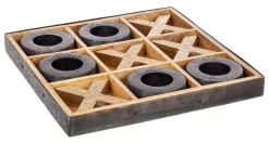 DECORAZIONE TRIS FORTUNE 37X37