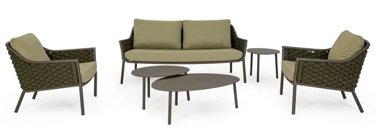 DIVANO 2 POSTI OLIV QS24 - EVERLY