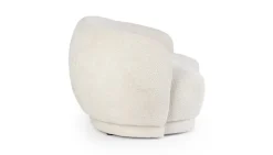 DIVANO EFFETTO BOUCLE' NATURALE - TECLA