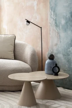 DIVANO EFFETTO BOUCLE' NATURALE - TECLA