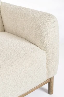 DIVANO EFFETTO BOUCLE' NATURALE - DETROIT