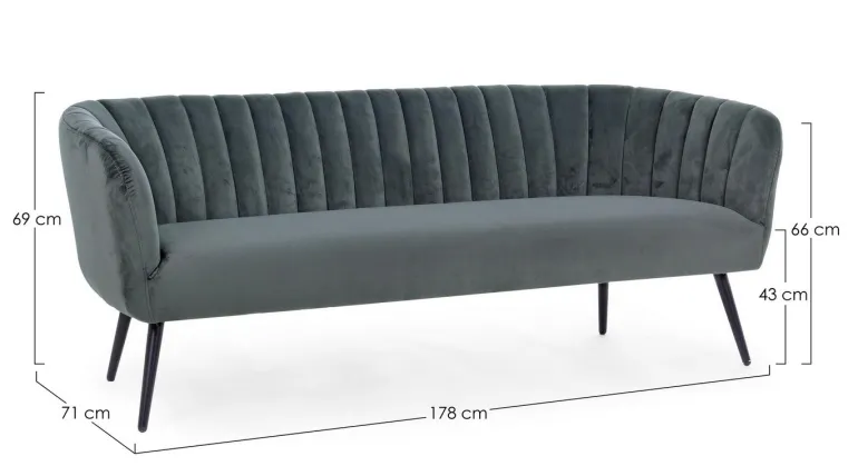 DIVANO GRIGIO - AVRIL