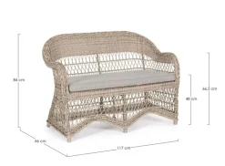 DIVANO IN ALLUMINIO - JUPITER