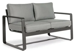 DIVANO IN ALLUMINIO ANTRACITE YK13 - MERRIGAN