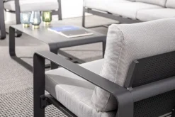 DIVANO IN ALLUMINIO ANTRACITE YK13 - MERRIGAN