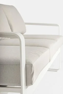 DIVANO IN ALLUMINIO BIANCO YK11 - MERRIGAN