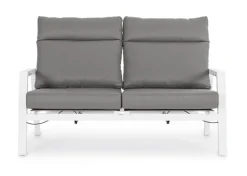 DIVANO IN ALLUMINIO BIANCO JX11 - KLEDI
